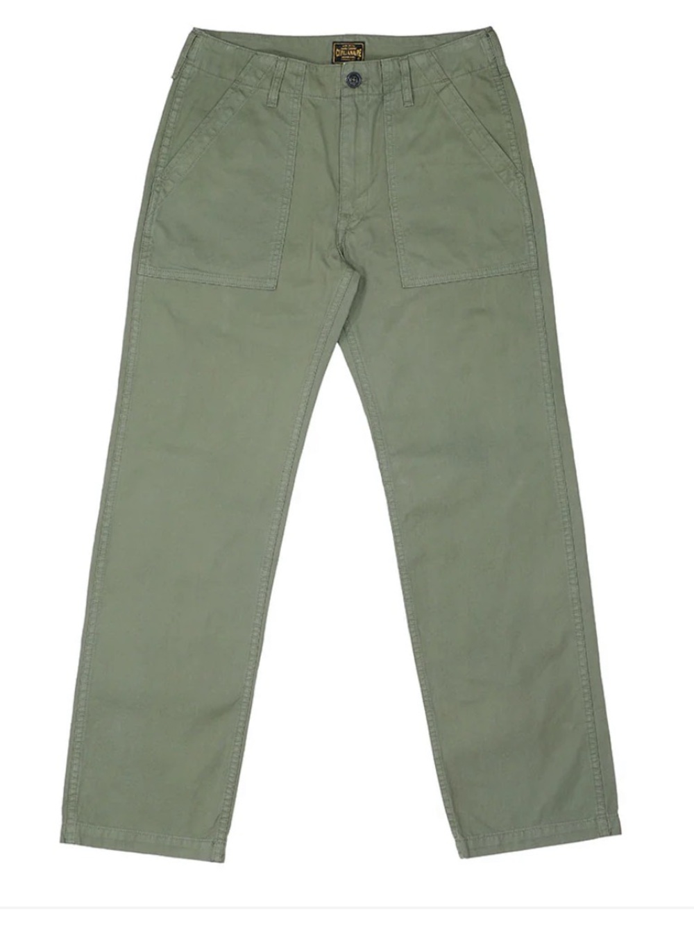 CIVILIANAIRE Patch Pocket Military Pants  - Olive Green - 36 x 31